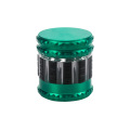 New Style Five Layers 40*35mm 50*40mm 63mm*42mm Zinc Alloy Tobacco Weed Herb Grinder